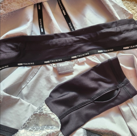 NWT❗️women's silver training jacket, ultra Woven knit,size S, sexy running coat - Picture 7 of 9